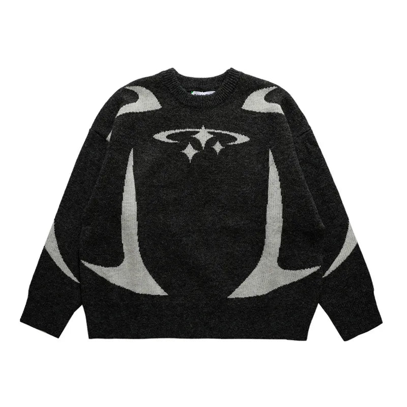 KNITWEAR STAR Graphic Pullover