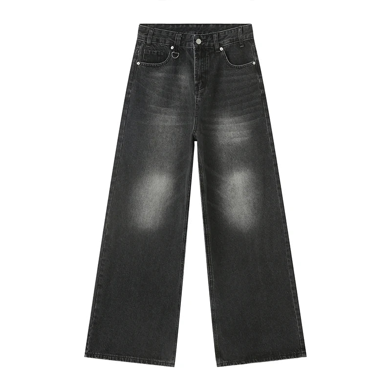 IEFB Black Baggy Jeans